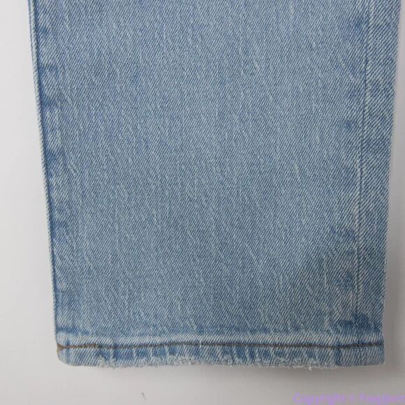 NEW Madewell High-Rise Slim Crop Boyjean in Dumas Wash: Ripped Edition, size 28 - Picture 14 of 16